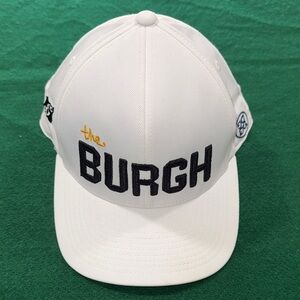 G/FORE White Hat with Navy Lettering